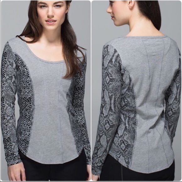 Lululemon btw the line long sleeve sz 4 - Picture 1 of 3